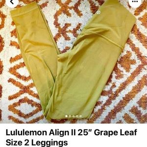 Align ll grape leaf leggings